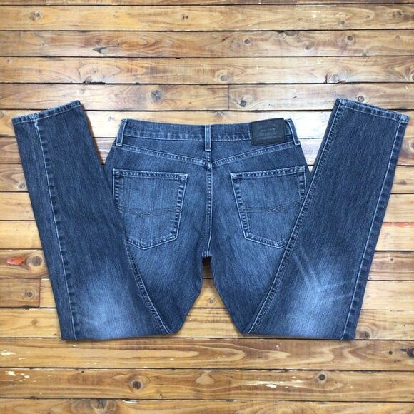 LEVIS Signature men’s jeans regular taper faded soft black denim size 30 tapered - Picture 3 of 12